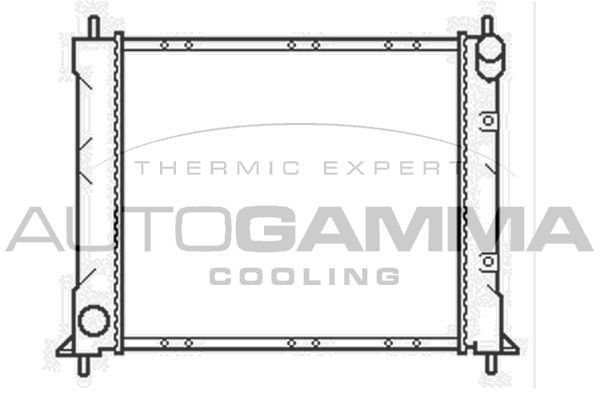 Radiatorius, variklio aušinimas AUTOGAMMA 104701