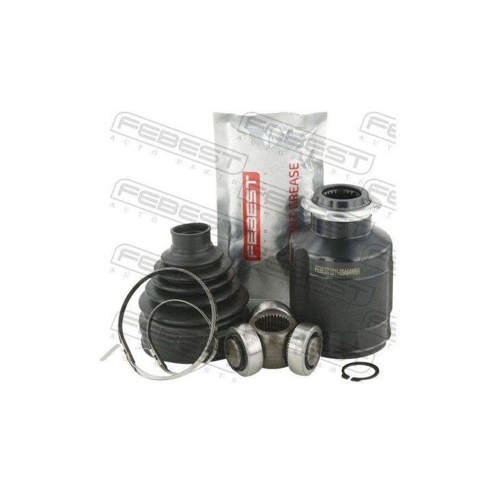 Jungčių komplektas, kardaninis velenas FEBEST 2211-D9A64WRH