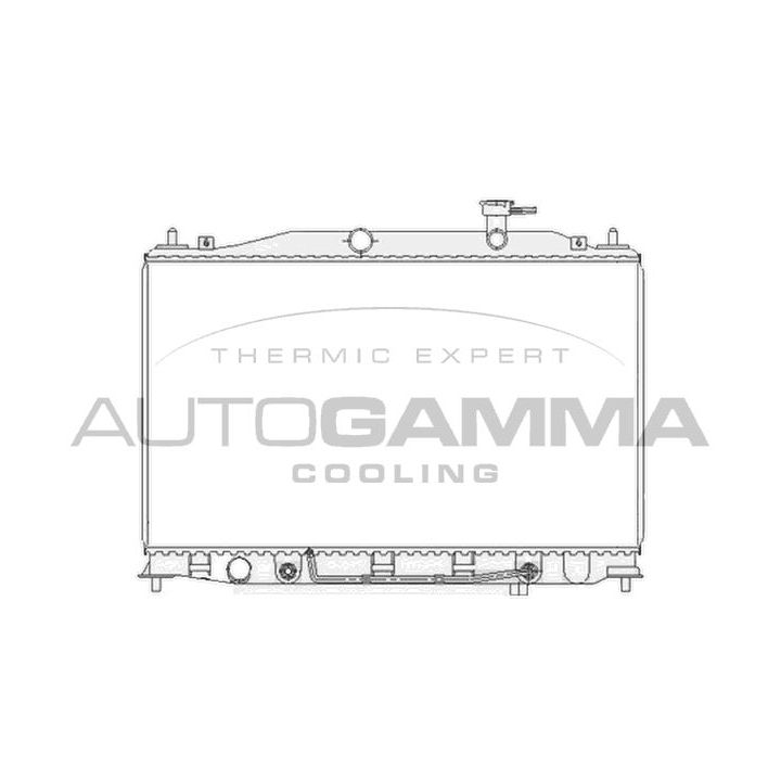 Radiatorius, variklio aušinimas AUTOGAMMA 104827