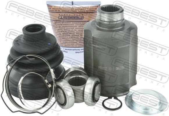 Jungčių komplektas, kardaninis velenas FEBEST 2211-XM12RH