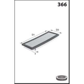 Oro filtras LUCAS LFAF512