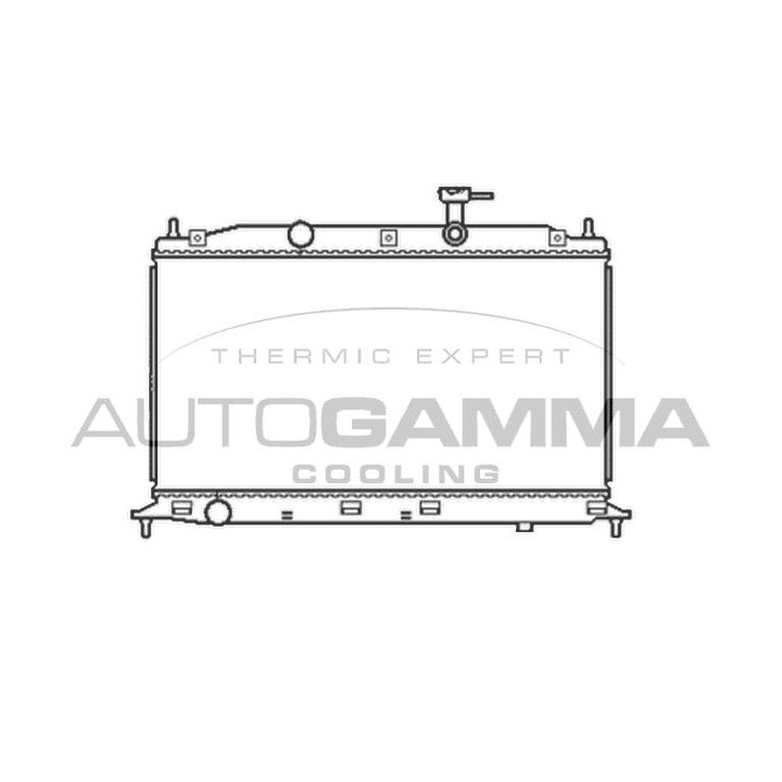 Radiatorius, variklio aušinimas AUTOGAMMA 105046