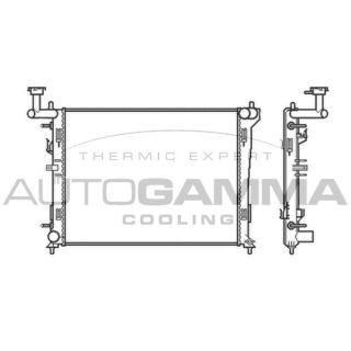 Radiatorius, variklio aušinimas AUTOGAMMA 105048
