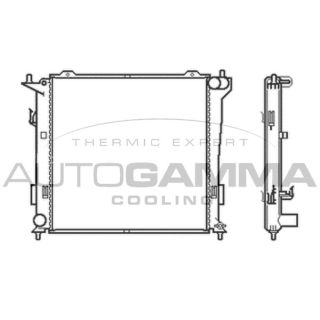 Radiatorius, variklio aušinimas AUTOGAMMA 105049