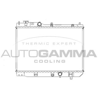 Radiatorius, variklio aušinimas AUTOGAMMA 105109