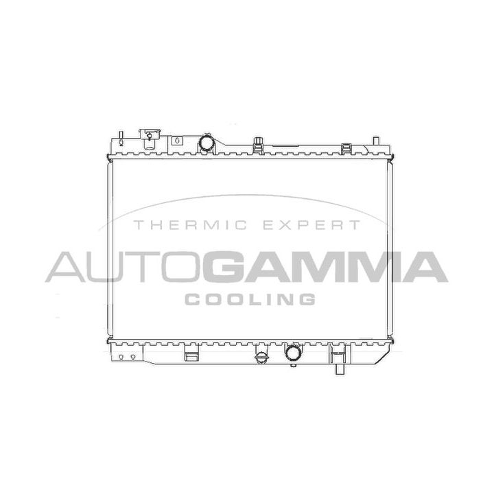 Radiatorius, variklio aušinimas AUTOGAMMA 105109