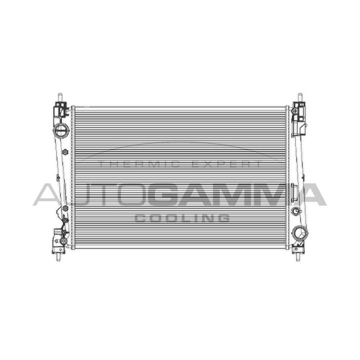 Radiatorius, variklio aušinimas AUTOGAMMA 105120