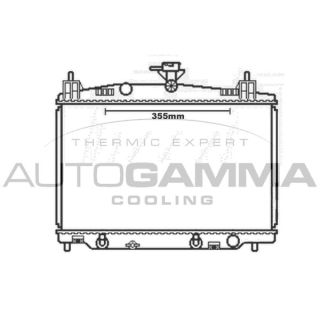 Radiatorius, variklio aušinimas AUTOGAMMA 105165