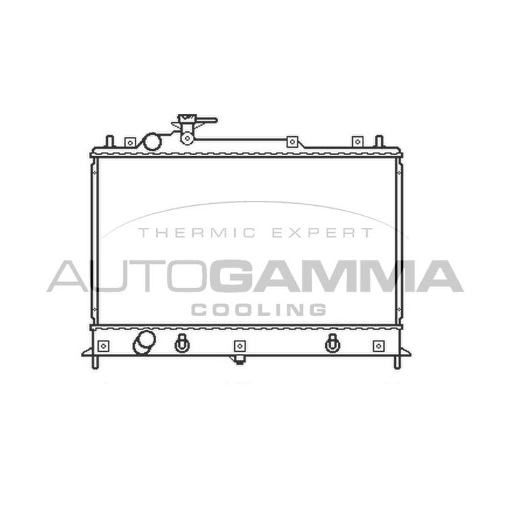 Radiatorius, variklio aušinimas AUTOGAMMA 105166