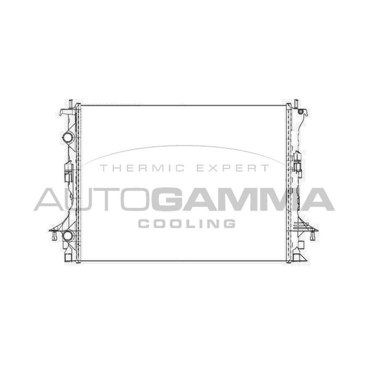 Radiatorius, variklio aušinimas AUTOGAMMA 105306
