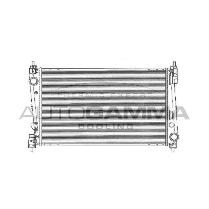 Radiatorius, variklio aušinimas AUTOGAMMA 105375