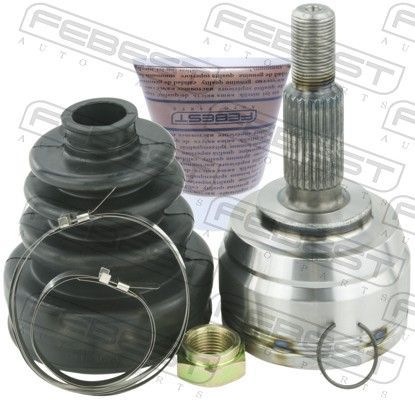 Jungčių komplektas, kardaninis velenas FEBEST 2410-DUSTAWD