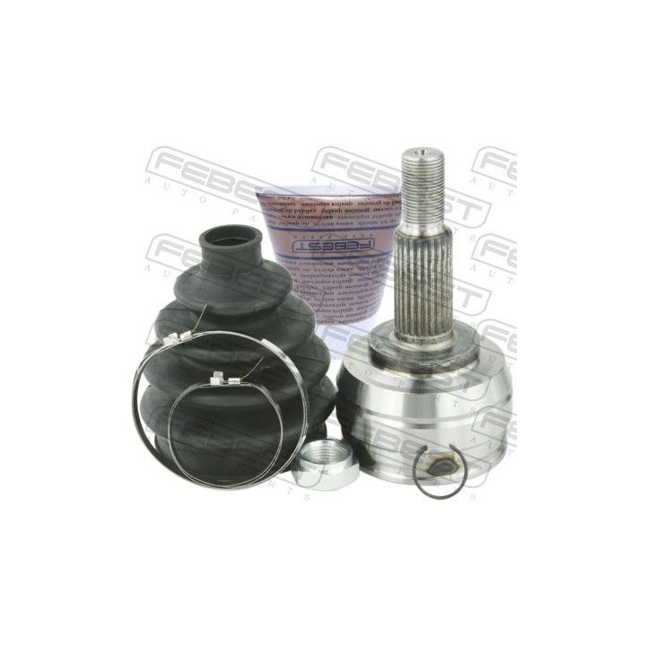 Jungčių komplektas, kardaninis velenas FEBEST 2410-FLUE