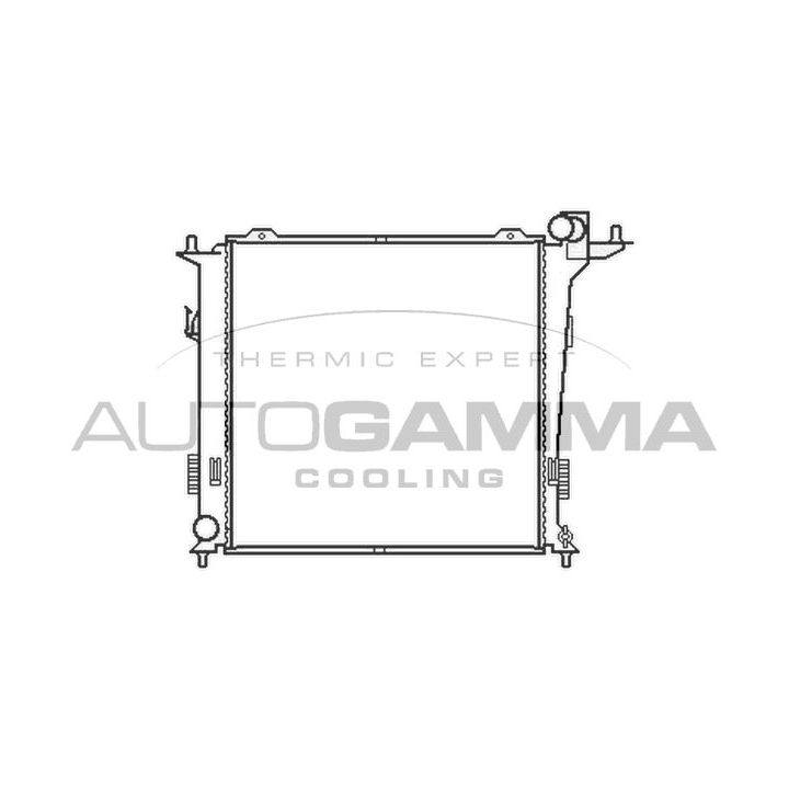 Radiatorius, variklio aušinimas AUTOGAMMA 105408