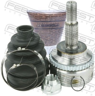 Jungčių komplektas, kardaninis velenas FEBEST 2410-KANGA44