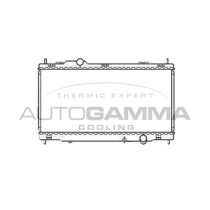 Radiatorius, variklio aušinimas AUTOGAMMA 105414