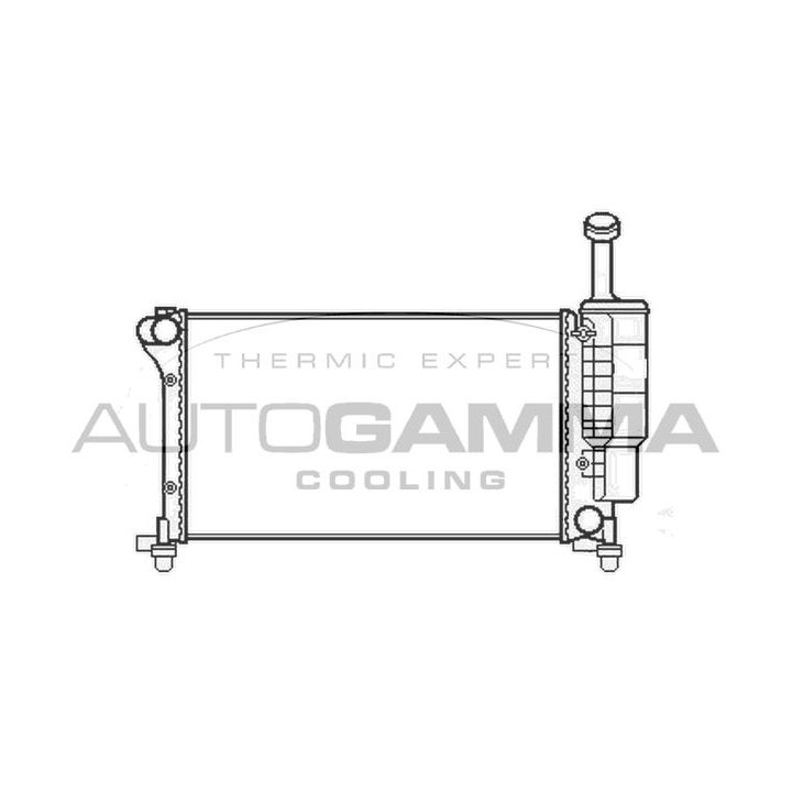Radiatorius, variklio aušinimas AUTOGAMMA 105428