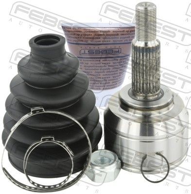 Jungčių komplektas, kardaninis velenas FEBEST 2410-KAPT