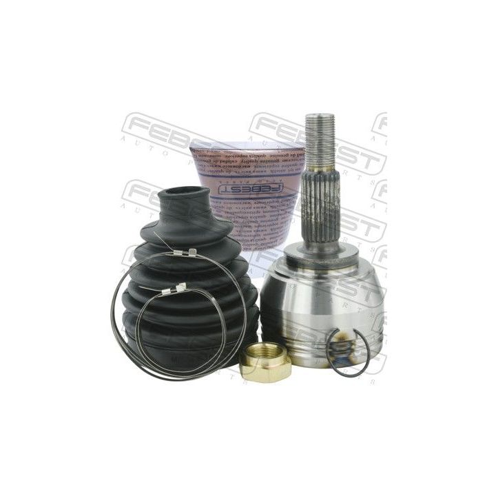 Jungčių komplektas, kardaninis velenas FEBEST 2410-MEGII