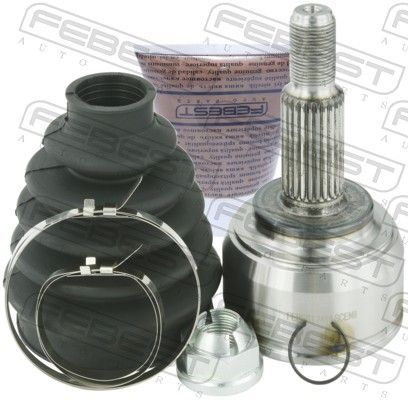 Jungčių komplektas, kardaninis velenas FEBEST 2410-SCENII