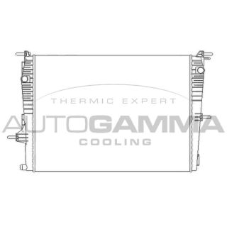 Radiatorius, variklio aušinimas AUTOGAMMA 105469