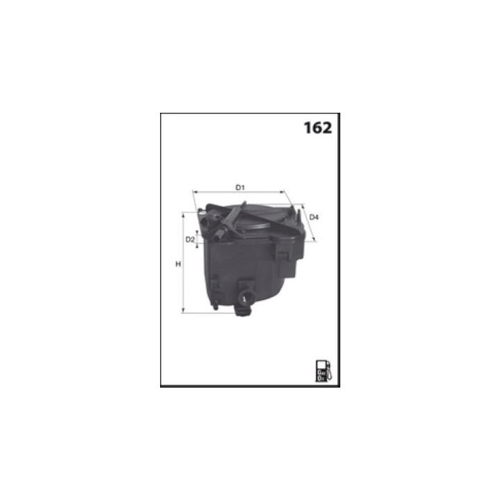 Kuro filtras LUCAS LFDF121