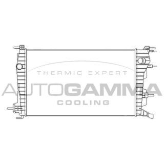 Radiatorius, variklio aušinimas AUTOGAMMA 105715