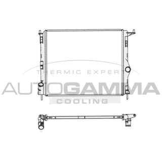Radiatorius, variklio aušinimas AUTOGAMMA 105781