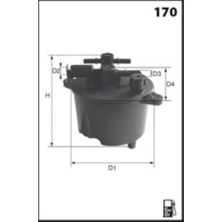 Kuro filtras LUCAS LFDF207