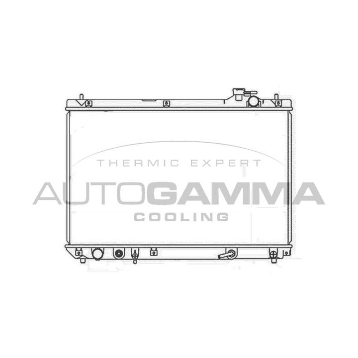 Radiatorius, variklio aušinimas AUTOGAMMA 105809