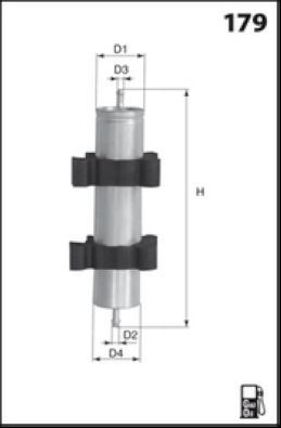 Kuro filtras LUCAS LFDF261