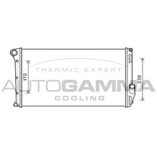 Radiatorius, variklio aušinimas AUTOGAMMA 105873