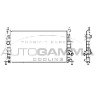 Radiatorius, variklio aušinimas AUTOGAMMA 105903