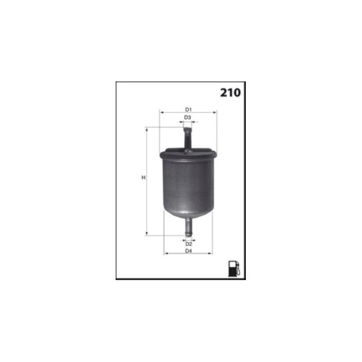 Kuro filtras LUCAS LFPF015