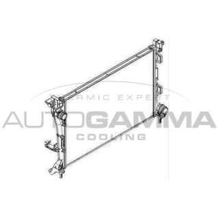 Radiatorius, variklio aušinimas AUTOGAMMA 107086