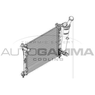 Radiatorius, variklio aušinimas AUTOGAMMA 107088