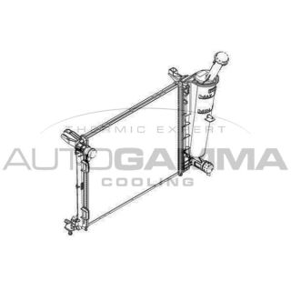 Radiatorius, variklio aušinimas AUTOGAMMA 107100