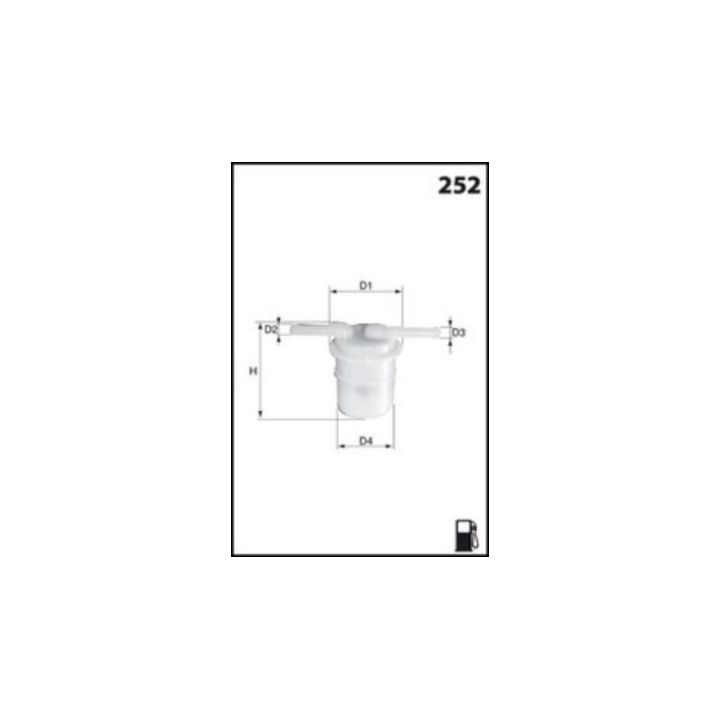 Kuro filtras LUCAS LFPF045