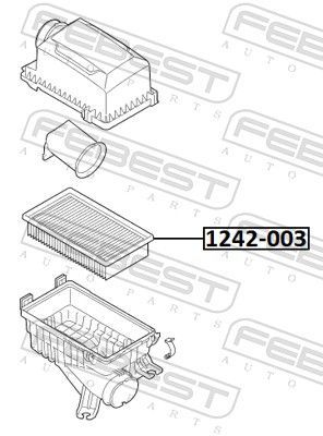 Oro filtras FEBEST 1242-003