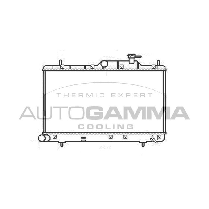 Radiatorius, variklio aušinimas AUTOGAMMA 107249