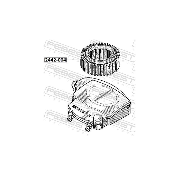 Oro filtras FEBEST 2442-004