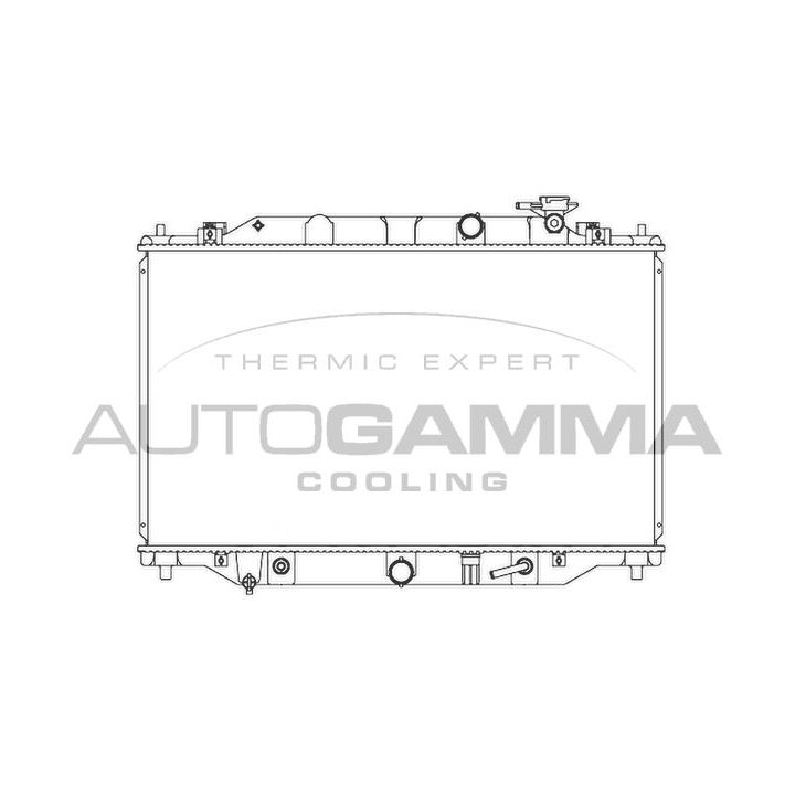 Radiatorius, variklio aušinimas AUTOGAMMA 107349