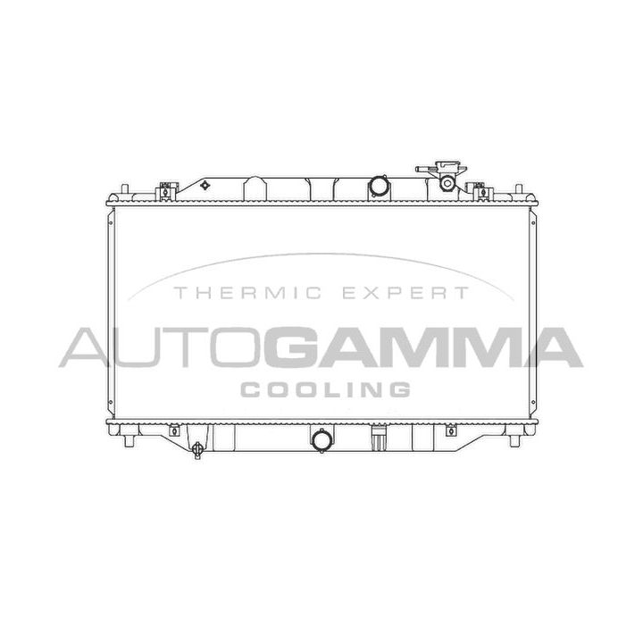 Radiatorius, variklio aušinimas AUTOGAMMA 107350