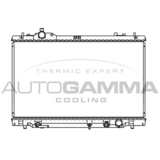 Radiatorius, variklio aušinimas AUTOGAMMA 107366
