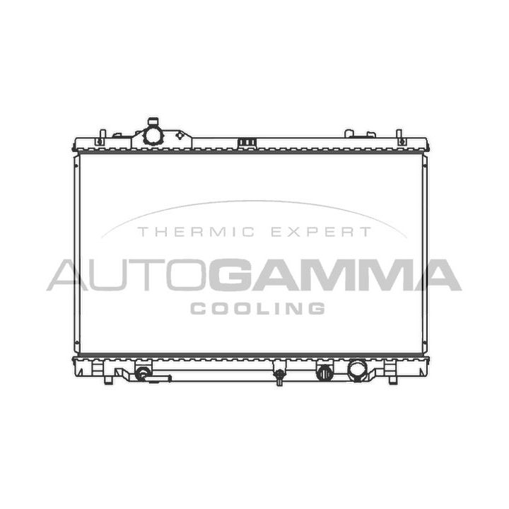 Radiatorius, variklio aušinimas AUTOGAMMA 107366