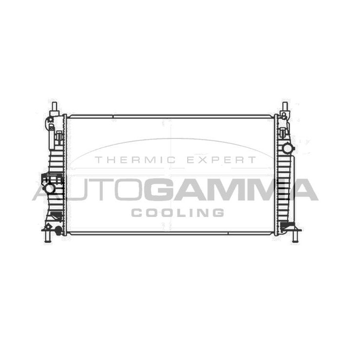 Radiatorius, variklio aušinimas AUTOGAMMA 107425