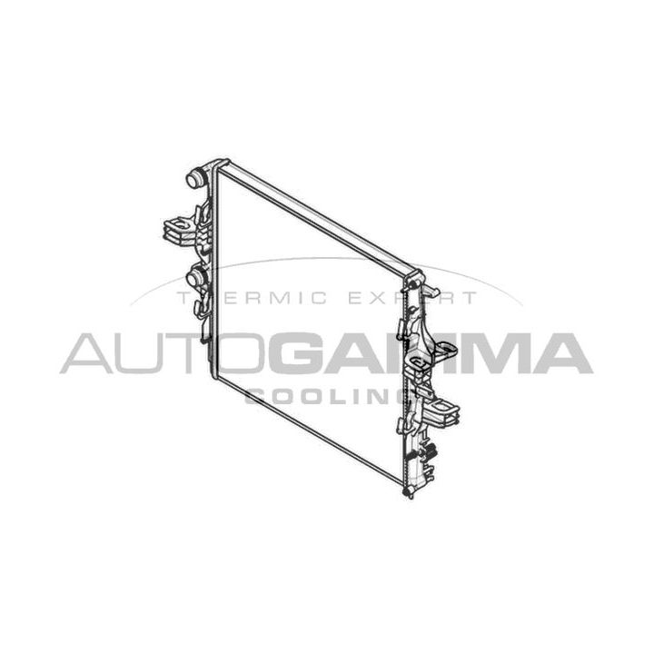 Radiatorius, variklio aušinimas AUTOGAMMA 107456