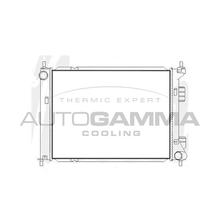 Radiatorius, variklio aušinimas AUTOGAMMA 107488