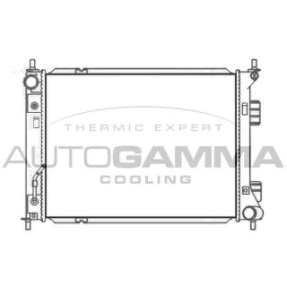 Radiatorius, variklio aušinimas AUTOGAMMA 107490