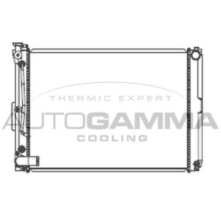 Radiatorius, variklio aušinimas AUTOGAMMA 107526